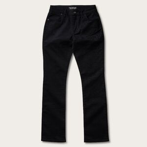 Tecovas Black High Rise Straight Leg Jeans